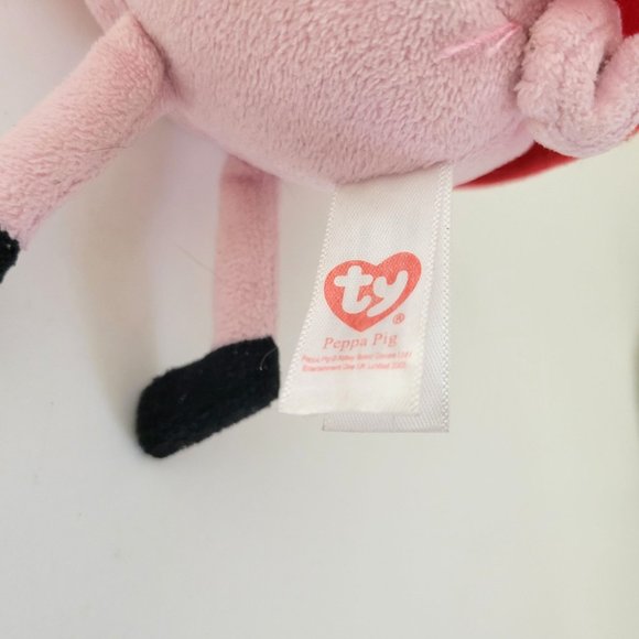 TY Peppa Pig Stuffed Animal - Picture 6 of 7